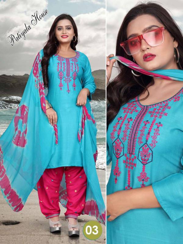 Aagya Patiyala House Fancy Designer Ready Made Regular Wear Dress Collection